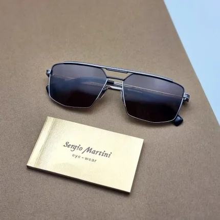 عینک آفتابی سرجیو مارتینی مدل sa1721 رنگ قهوه‌ای