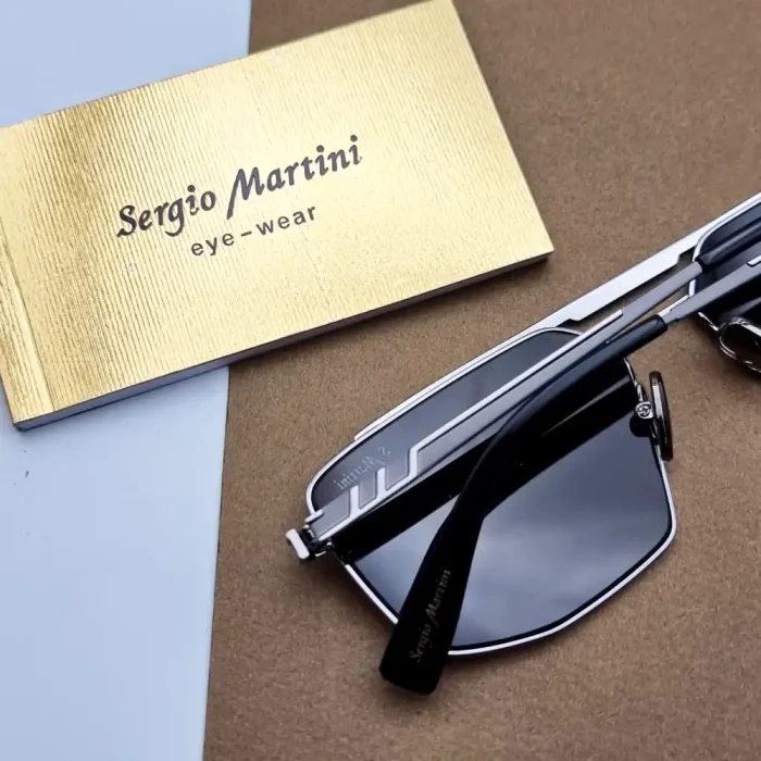 عینک آفتابی سرجیو مارتینی مدل sa1721 رنگ قهوه‌ای