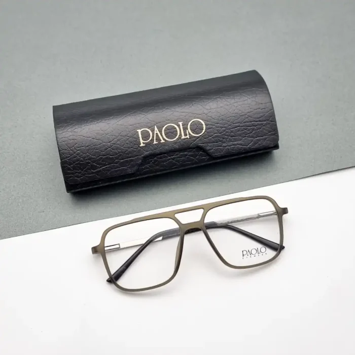 عینک طبی دو پل مردانه پائولو مدل 5056